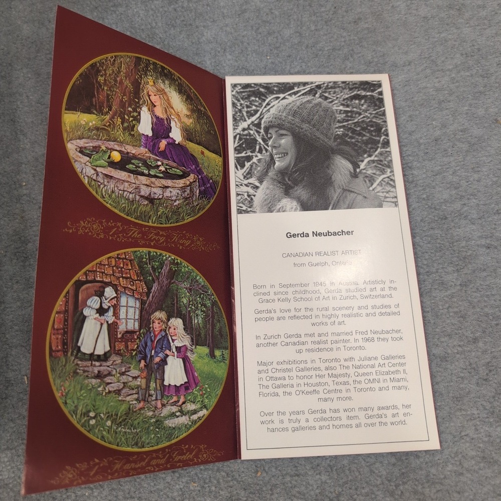 Kaiser Porcelain The Frog King Gerda Neubacher Classic Fairy Tales Plate - Picture 3 of 8